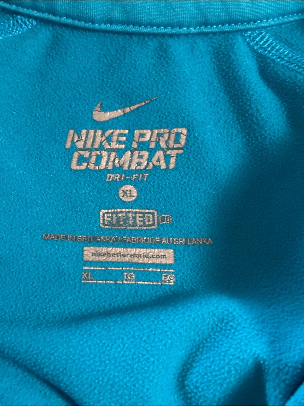 Nike Blue Therma-FIT Athletic Top - Picture 5 of 5
